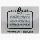 Bape X Coach College Tee White