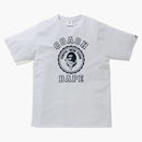 Bape X Coach College Tee White