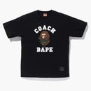 Bape X Coach Rexy Tee Black