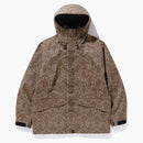 Bape X Coach Snowboard Jacket Brown