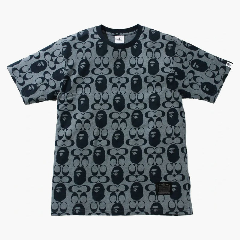 BAPE X Coach Tea Navy