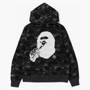 Bape X Coca-Cola Color Camo Ape Head Pullover Hoodie Black