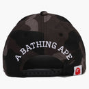 Bape X Coca-Cola Color Camo Snap Back Cap Black