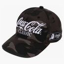 Bape X Coca-Cola Color Camo Snap Back Cap Black