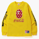 Bape X Coca Cola L/S Tea Yellow