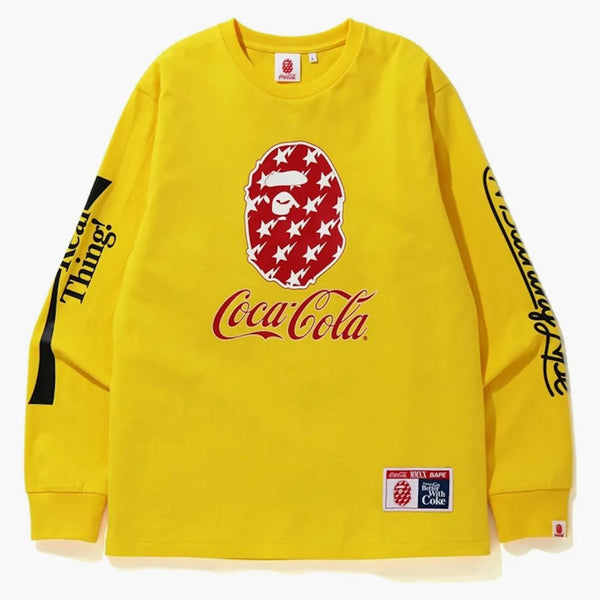 BAPE X COCA COLA L/S TEA GUL