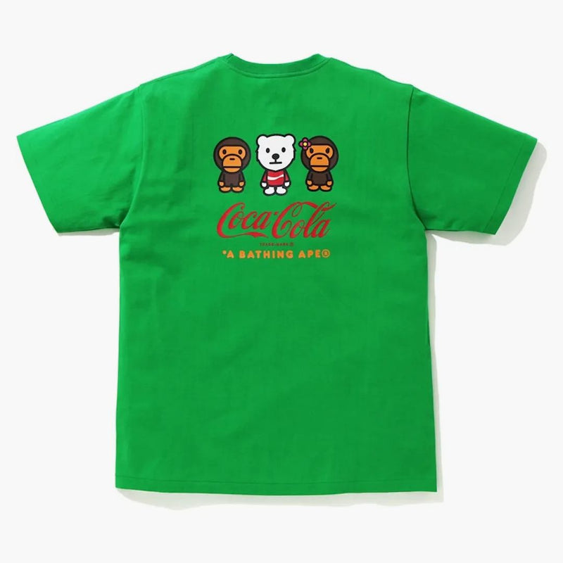 BAPE X Coca Cola Milo Sport Tresping Tea Green