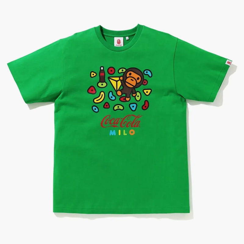 BAPE X Coca Cola Milo Sport Tresping Tea Green
