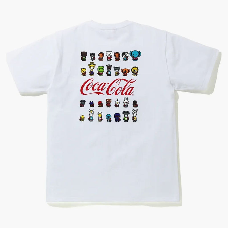 Bape X Coca Cola Milo Surfing Tea White