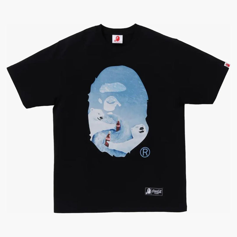 Bape x Coca-Cola Photo Ape Head Tea Black