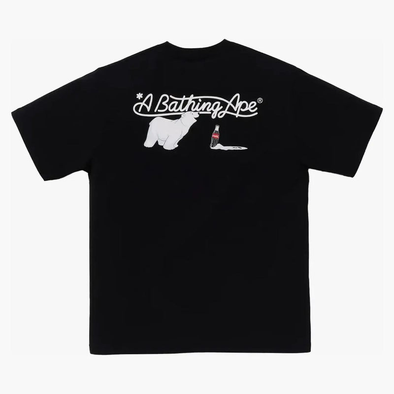 Bape X Coca-Cola Polar Bear Tea Black