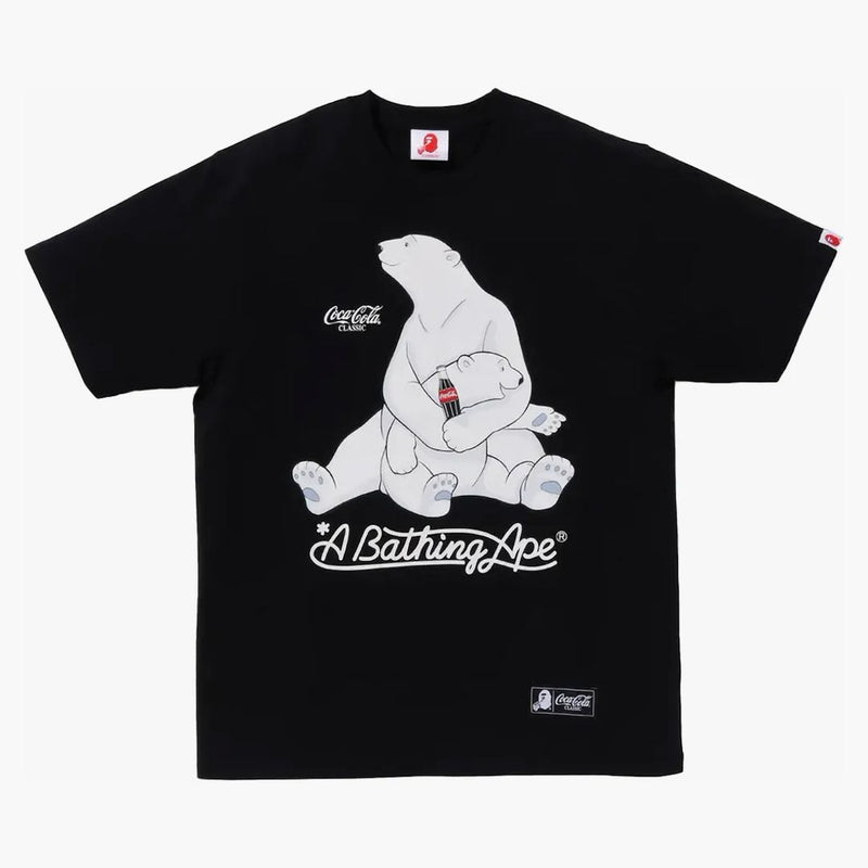 Bape X Coca-Cola Polar Bear Tea Black
