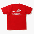 Bape X Coca Cola Tea Red