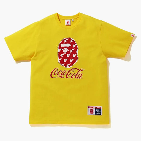 Bape X Coca Cola Tea Yellow
