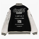 Bape X Coca-cola Varsity Jacket Black