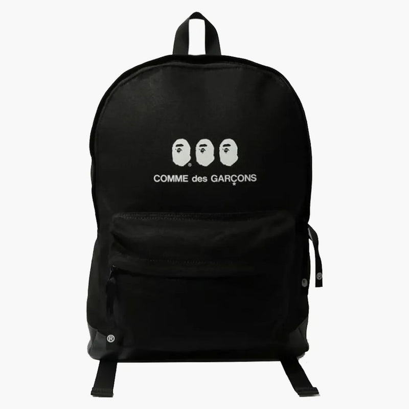 Bape X Comme of the Garcon Osaka Day Pack Black