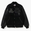 Bape x Comme of the Garcon Osaka Exclusive versity Black