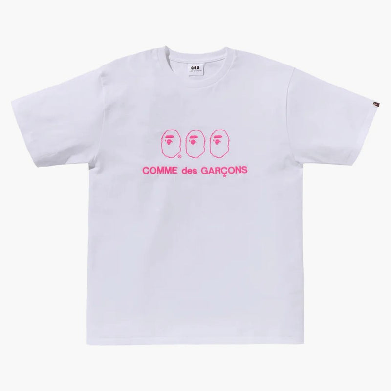BAPE X COMME DES GARCON OSAKA I TEE WHITE