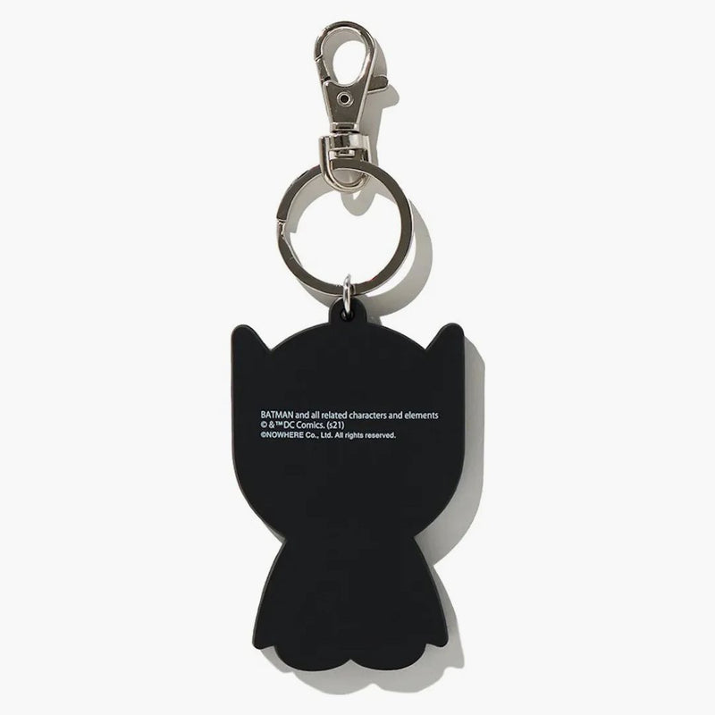 Bape X DC Baby Milo Batman Silicon Keychain Black