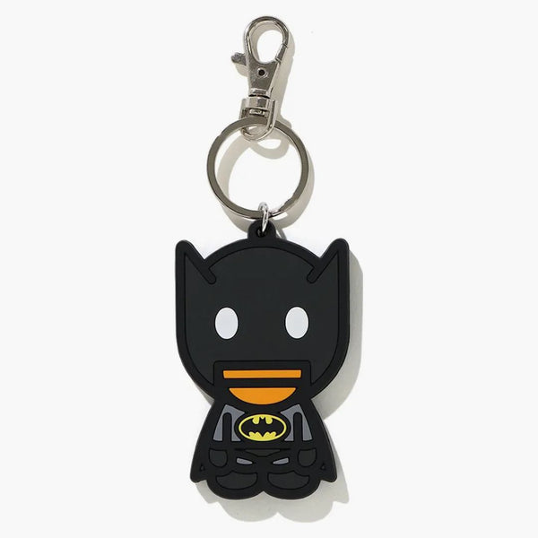 Bape X DC Baby Milo Batman Silicon Keychain Black