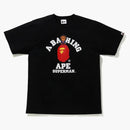BAPE X DC Baby Milo Superman College Tea Black
