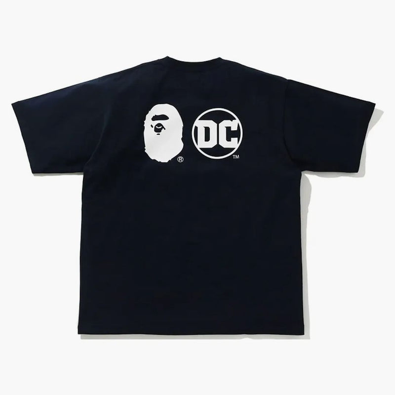BAPE X DC Baby Milo Superman Relaxed Fit Tea Navy