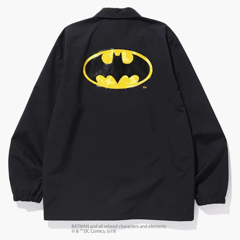 Bape X DC Batman Coach Jacket Black