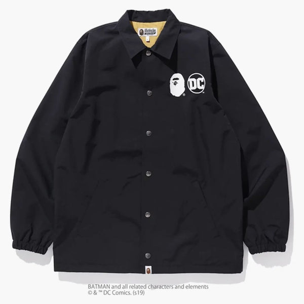 Bape X DC Batman Coach Jacket Black