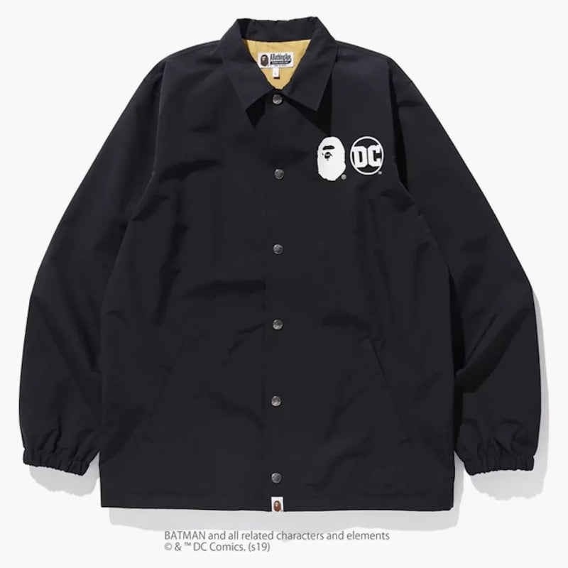 Bape X DC Batman Coach Jacket Black