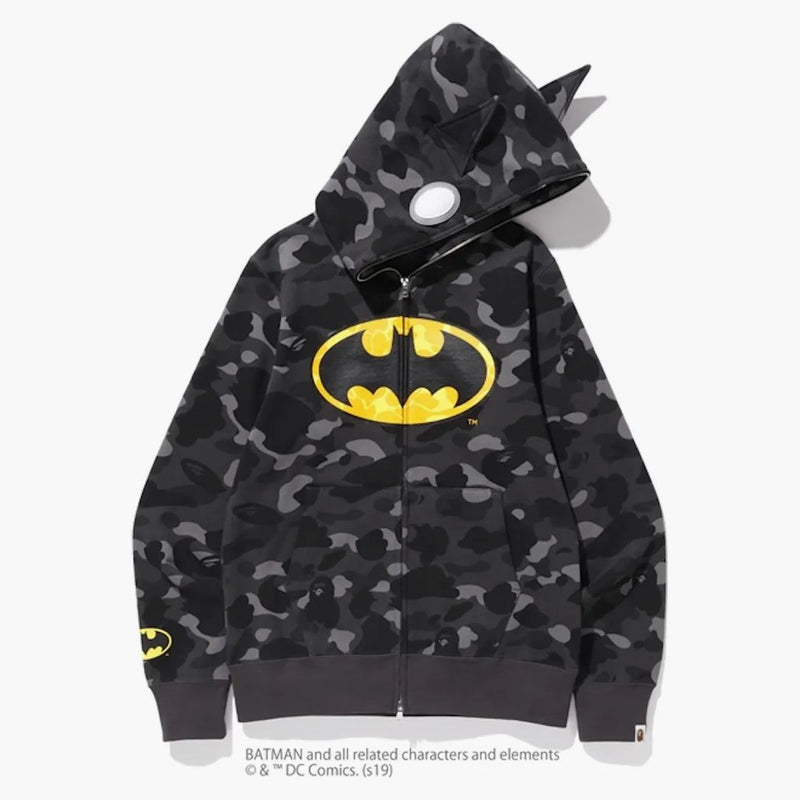 Bape X DC Batman Color Camo Full Zip Hoodie