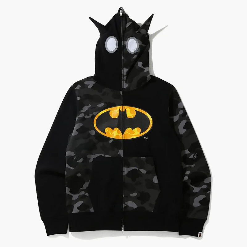 BAPE X DC BATMAN CONEDIA CONEDIA Full Zip Black