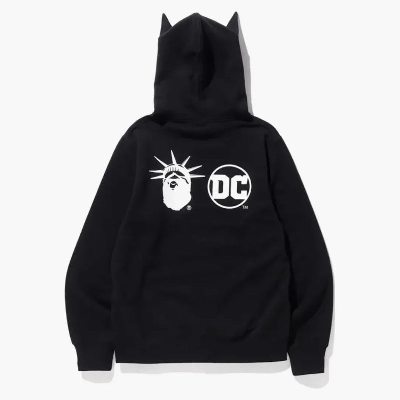 Bape X DC Batman Pullover Hoodie Black