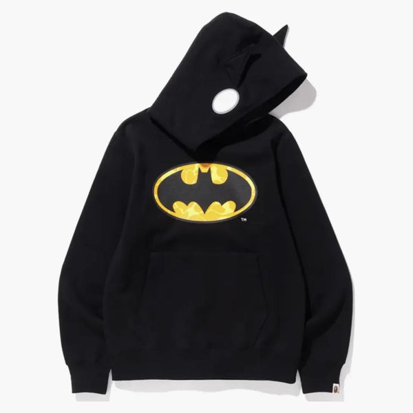 Bape X DC Batman Pullover Hoodie Black
