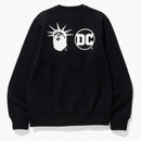 BAPE X DC Superman Crewneck Black