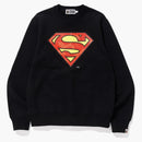 BAPE X DC Superman Crewneck Black