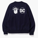 Bape X DC Superman Crewneck Navy