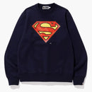 Bape X DC Superman Crewneck Navy