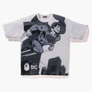 Bape X DC Superman Relaxed Tea White