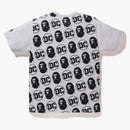BAPE X DC TEA VIT/SVART