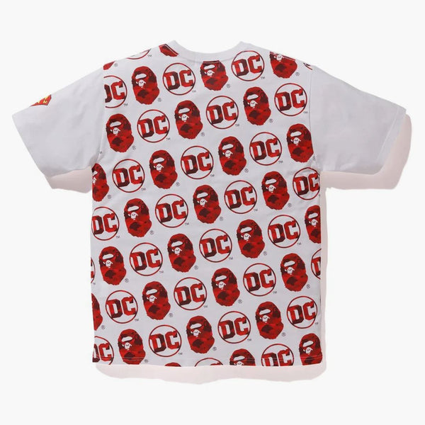 Bape X DC Tea White/Red