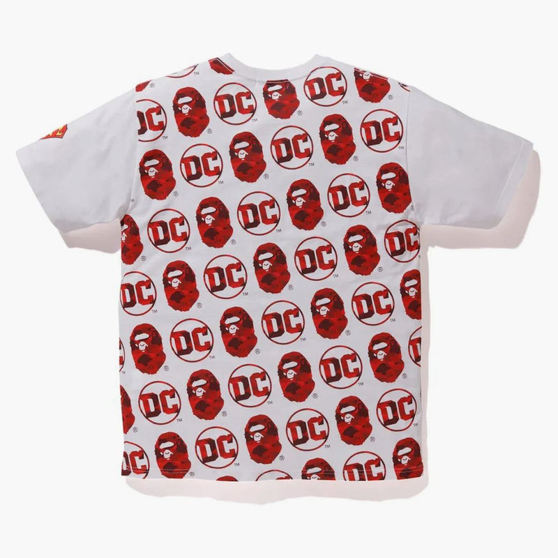 Bape X DC Tea White/Red