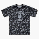 Bape X Dover Street Market Special Camo College T-Shirt Black