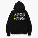 Bape X Dragon Ball Super Ape Head Japan Exclusive Pullover Hoodie Black