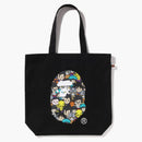 Bape X Dragon Ball Super Ape Head Japan Exclusive Dead Bag Black