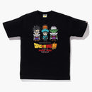 Bape X Dragon Ball Super Son Gohan & Pan & Piccolo Baby Milo Japan Exclusive Tee Black