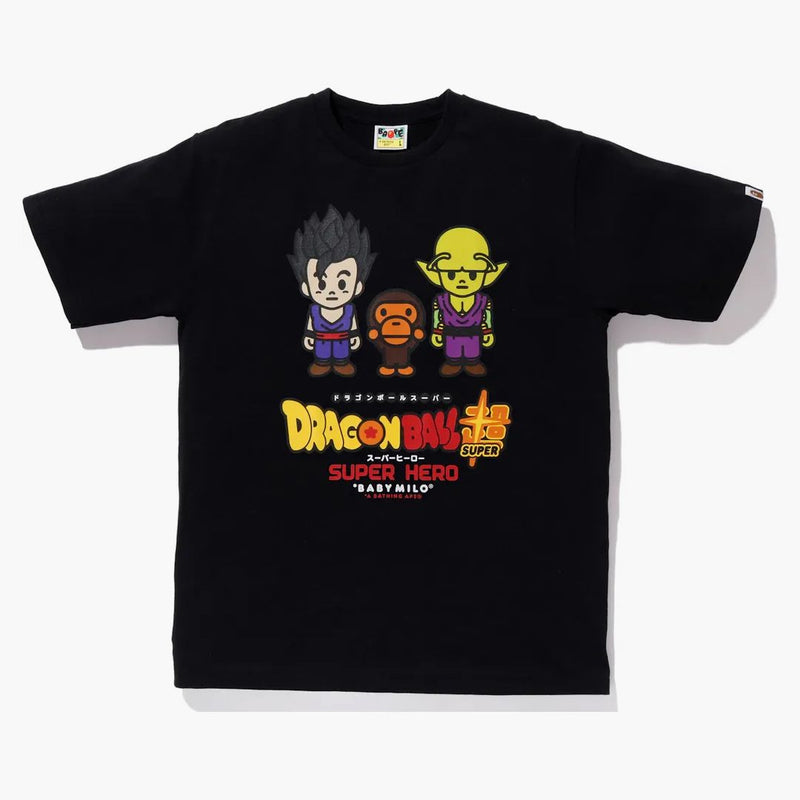 Bape x Dragon Ball Super Syn Gohan & Piccolo Baby Milo Japan Exkluzivní čaj černá