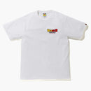 Bape X Dragon Ball Z Baby Milo Asnka Tee White