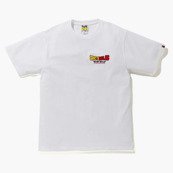 BAPE X Dragon Ball Z Baby Milo Asnka Tee White