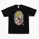 Bape X Dragon Ball Z Baby Milo Big Ape Head Tea Black