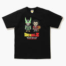 Bape X Dragon Ball Z Baby Milo Mr Satan & Cell Tea Black